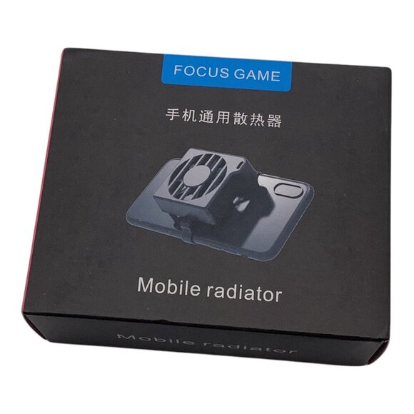 Mobile Phone Cooler Fan Radiator USB Powered Black WT-F01 Gaming‎ Accessory - Picture 4 of 11